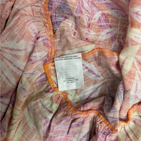 Jacquie The Label • Linen Blend Floral Maxi Dress - Picture 6 of 11